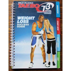 Billy BLANKS TEABO T3 Total Transformation Training Weight Loss Guide Book